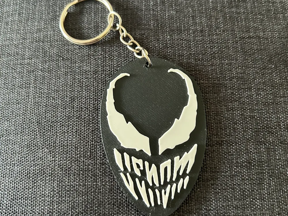 Venom Keychain